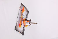 Rock Music Guitar Flip Pop Up Card