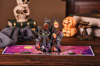Witch Halloween Greeting Card