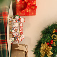 Christmas Polar Bear 3D Pop Up Card