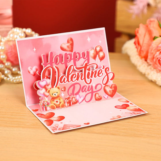 Valentine's Day 3D Pop Up Card