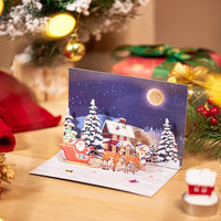 90° Christmas Greeting Card
