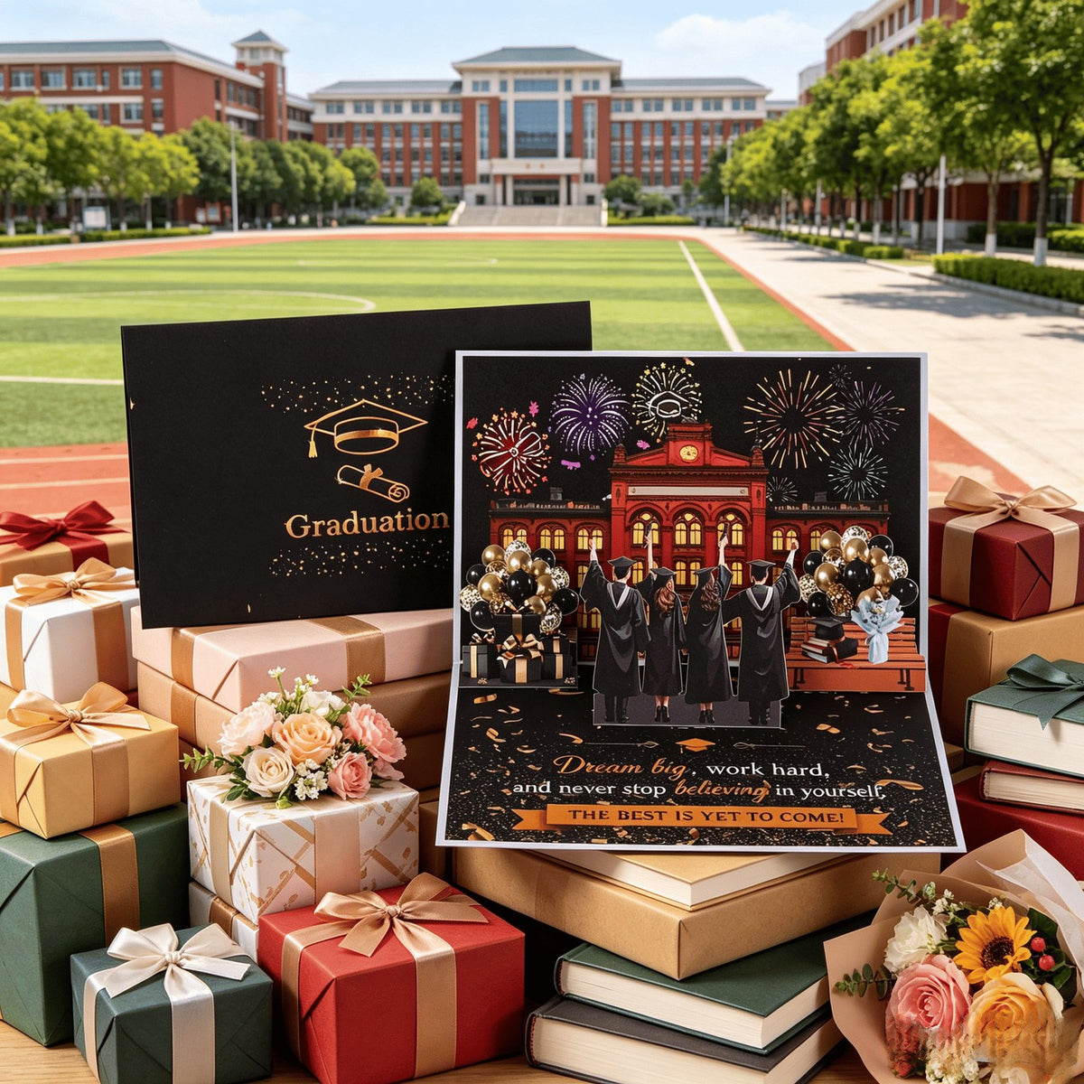 Happy Graduation 3D Pop Up Card