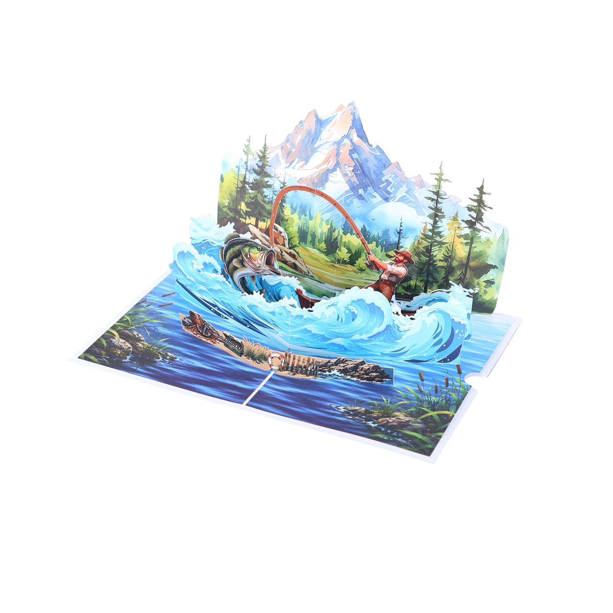 Sea 3D Pop Up Card