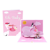 Baby Shower 3D Pop Up Card