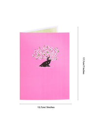 Cherry Blossom Tree 3D Pop Up Card