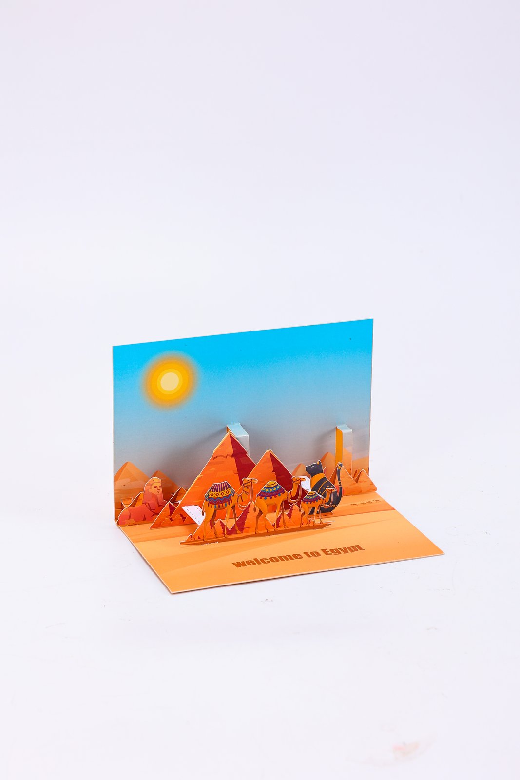 Egypt Scenery 3D Pop Up Card