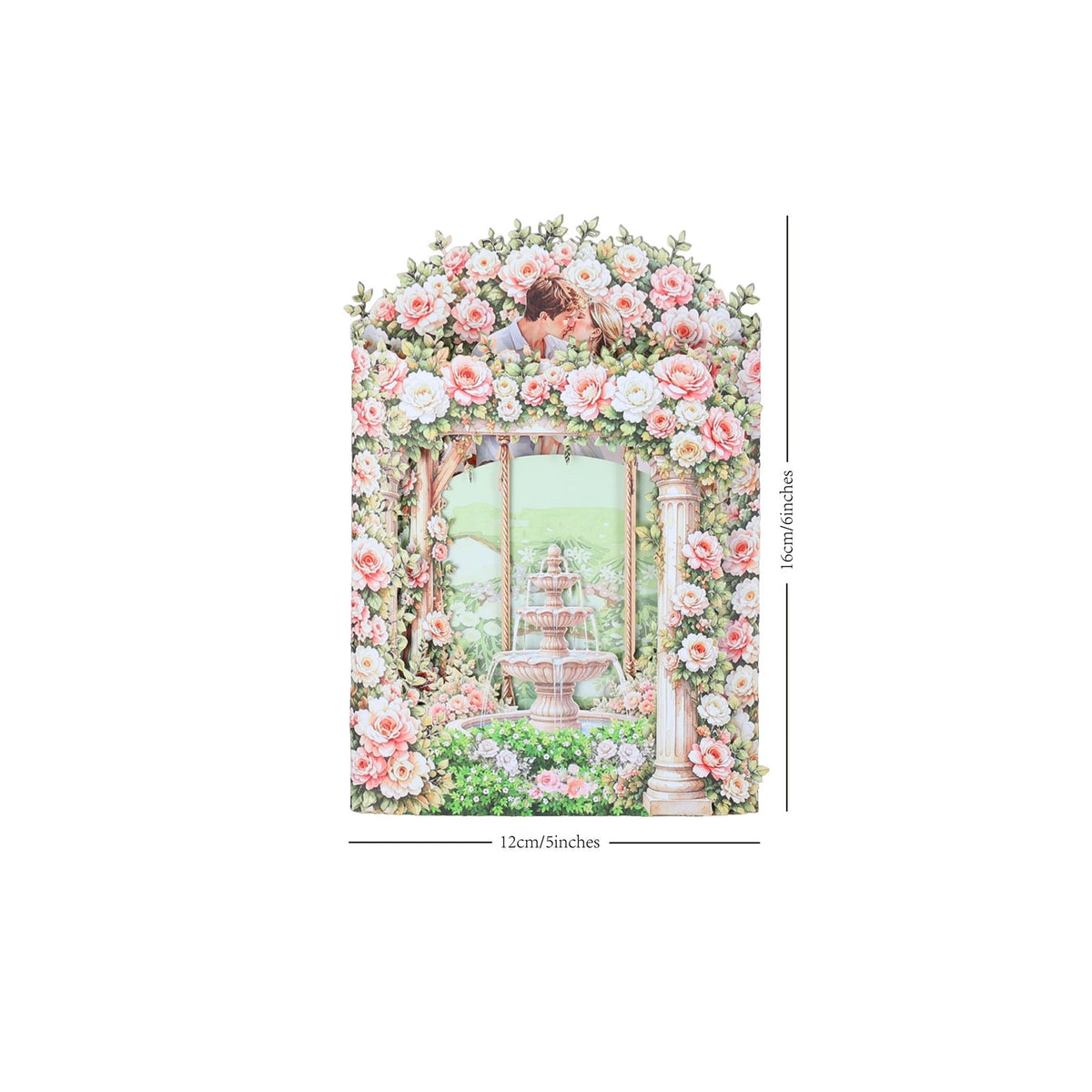 Garden Double Door 3D Pop Up Card