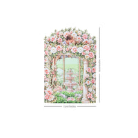 Garden Double Door 3D Pop Up Card