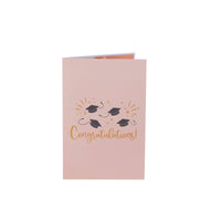 Graduation Season 90° 3D Pop Up Card