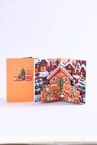 Gingerbread Man Greeting Card