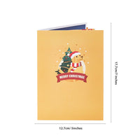 Dog Christmas Greeting Card