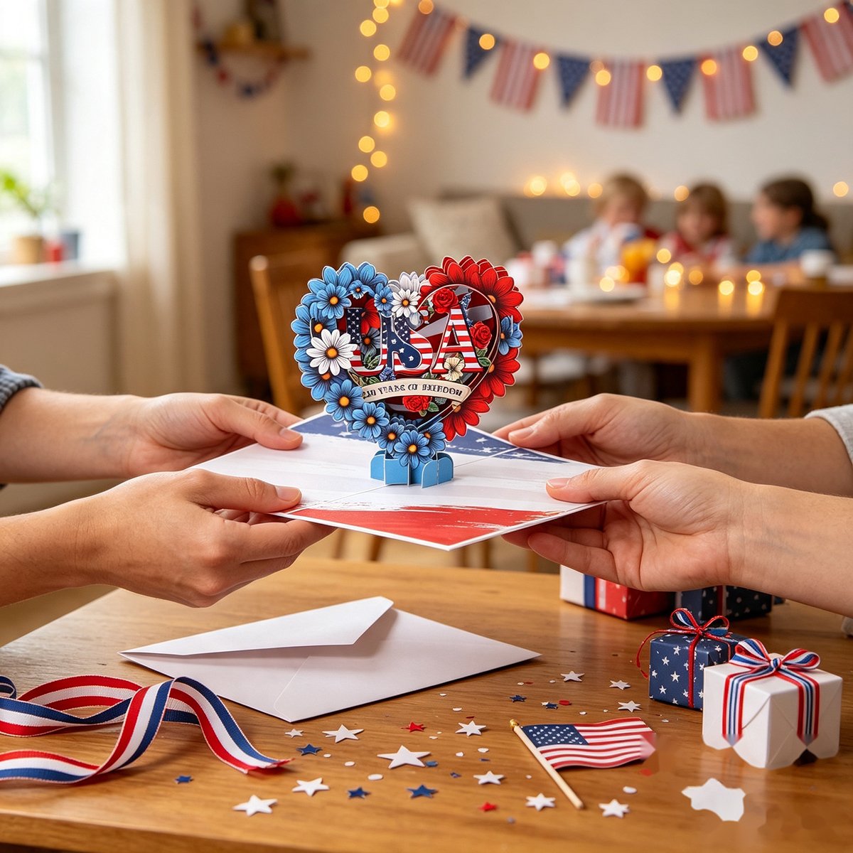 Independence Day Greeting Card