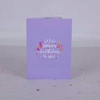 Cat Birthday 3D Pop Up Card