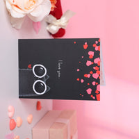 Valentine's Day Black Cat Heart 3D Pop Up Card