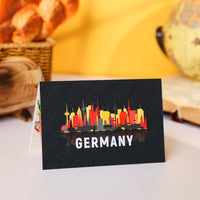 Germany City 90° 3D Pop Up Card