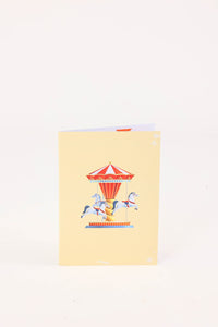 Carousel 3D Pop Up Card