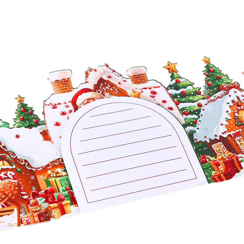 Gingerbread House Message Greeting Card