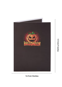 Halloween Trick Or Treat 3D Pop Up Card
