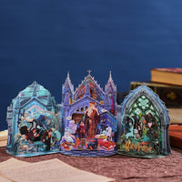 Magic Castle Academy 3D Pop Up Card