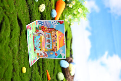 Easter Game Console Pop Up Card