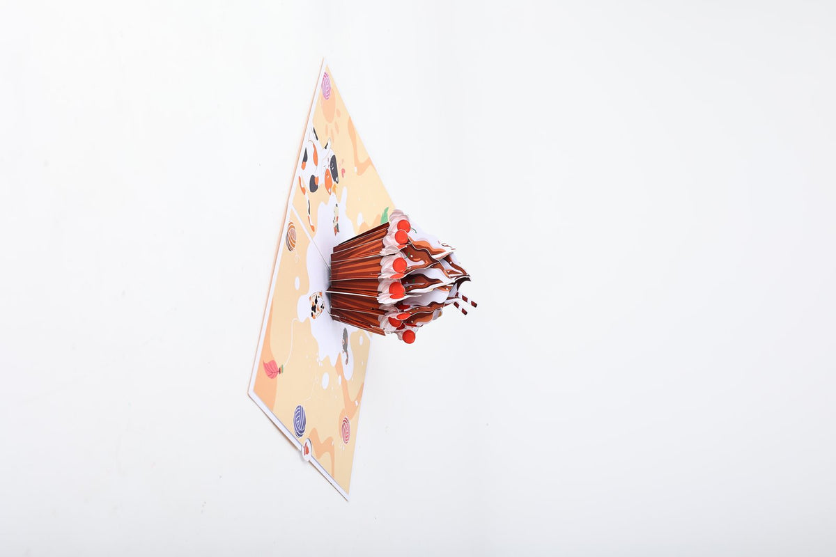 Cupcake 3D Pop Up Card