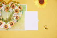 Sunflower Heart Greeting Card