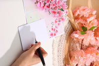 Pink Orchid Greeting Card