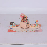 Graduation Season 90° 3D Pop Up Card