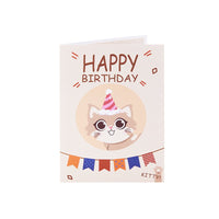 Cat Compliment Birthday Greeting Card