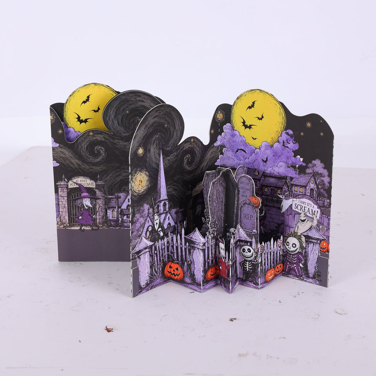 Halloween Comic 3D Pop Up Card