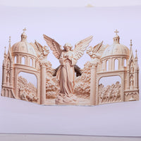 Relief Nativity Greeting Card