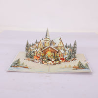 Nativity House Greeting Card