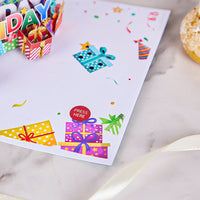 LED Lights & Music Birthday 3D Pop Up Card