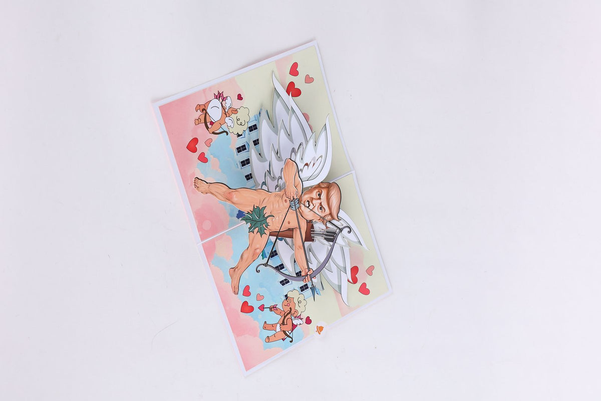 Cupid Wings Greeting Card