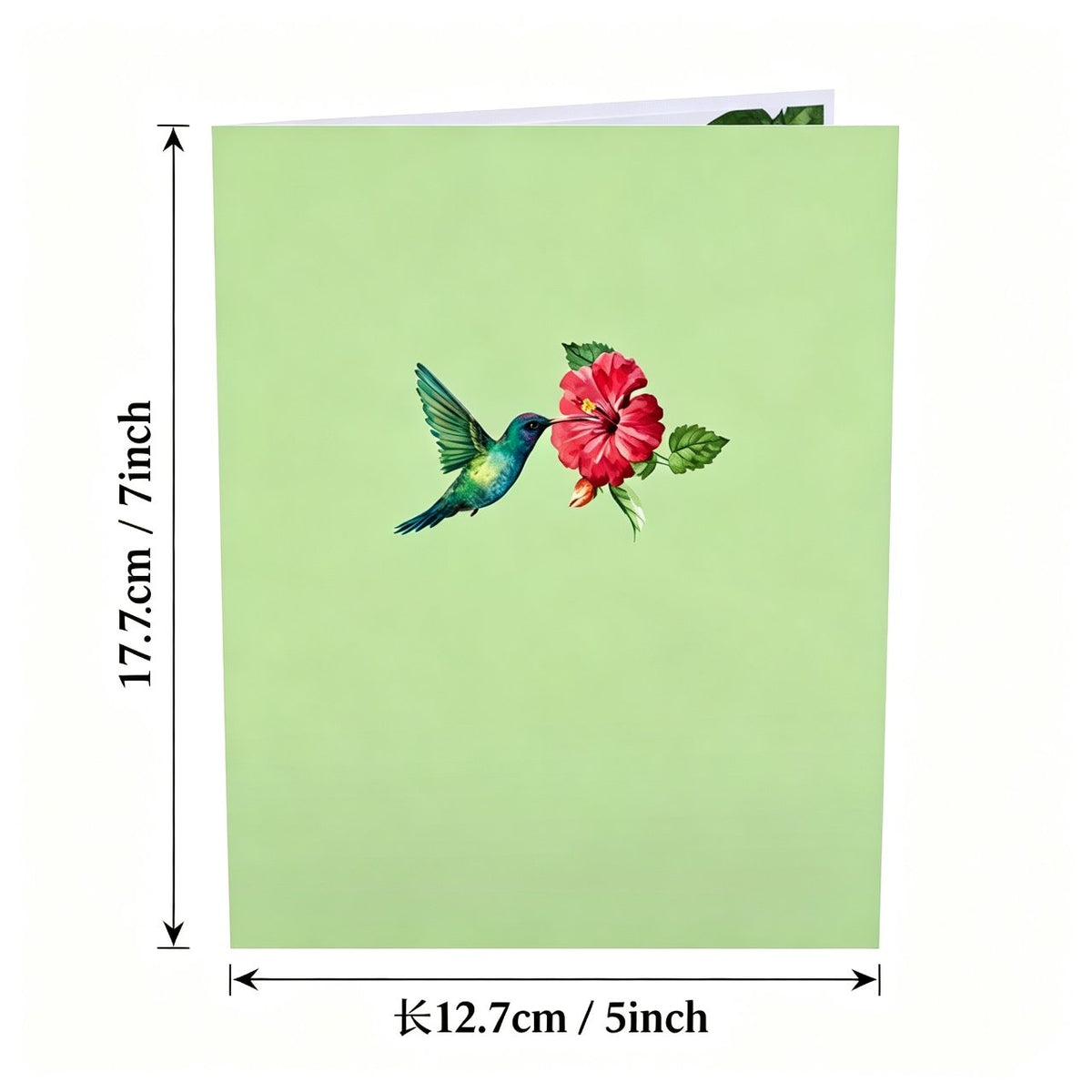 Hummingbird 3D Pop Up Card
