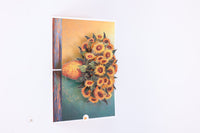 Sunflower Flower Vase 3D Pop Up Card