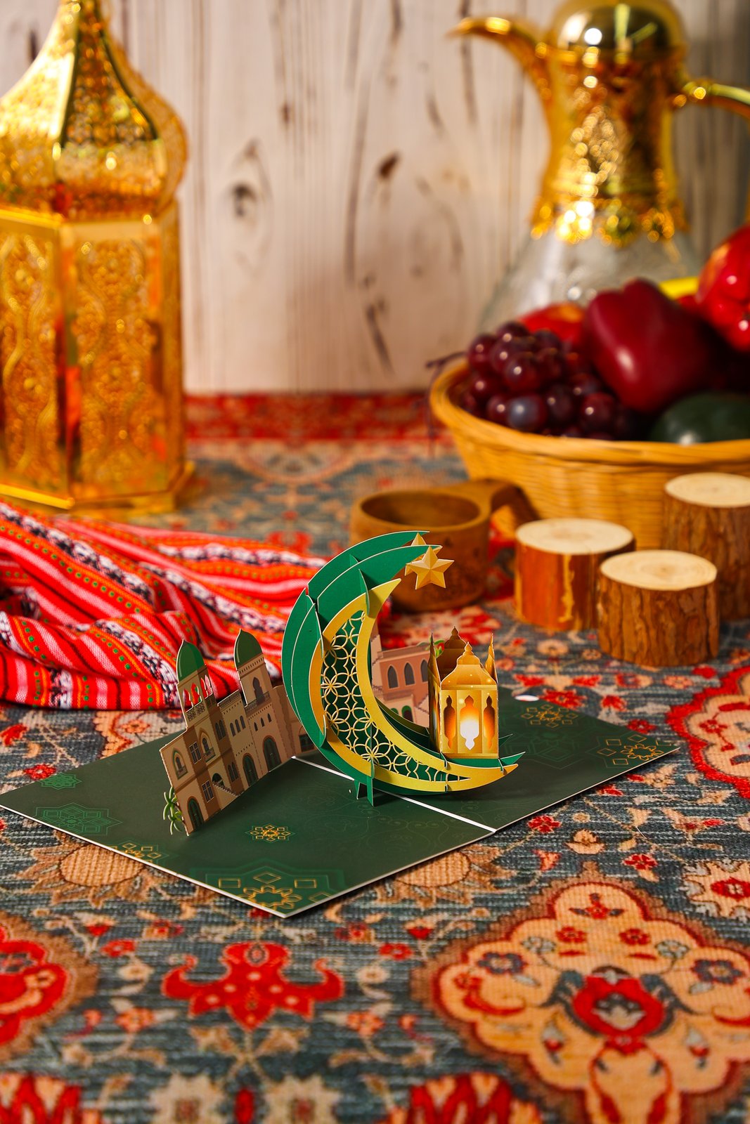 Eid Mubarak Light Greeting Card