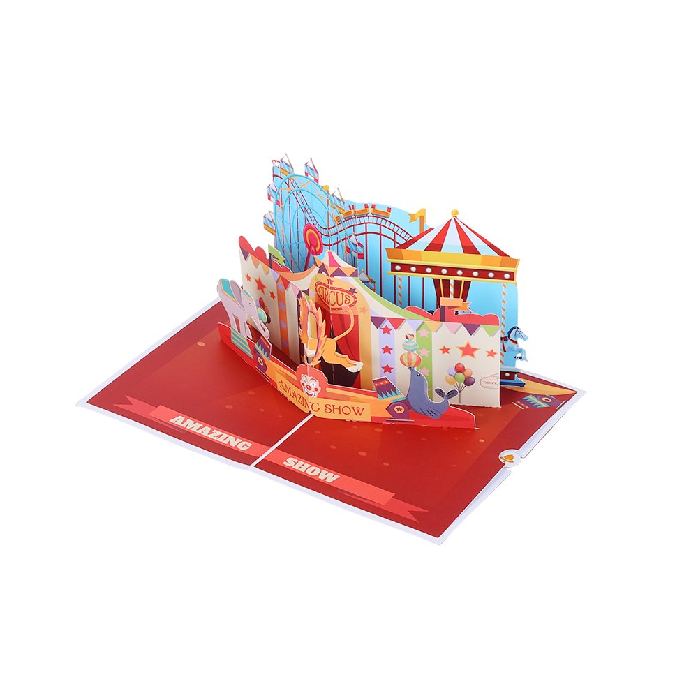 Circus Pop Up Card