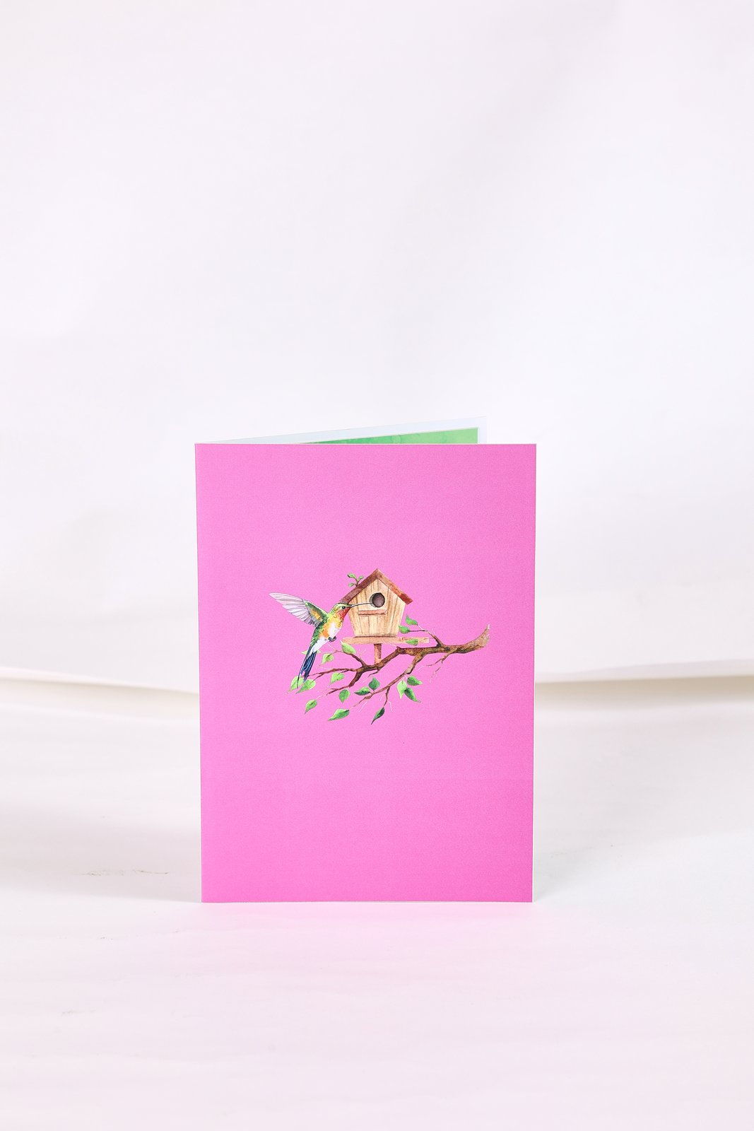 Hummingbird House Greeting Card