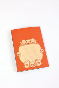 Halloween Pumpkin Bear Open Door 3D Pop Up Card