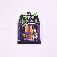 Halloween Pumpkin Open Door Card