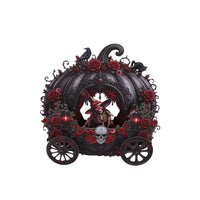 Halloween Horse Carriage Greeting Card