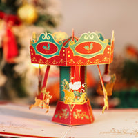 Christmas Spinning Greeting Card