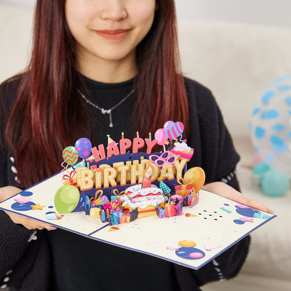 Happy Birthday Candle 3D Pop Up Card