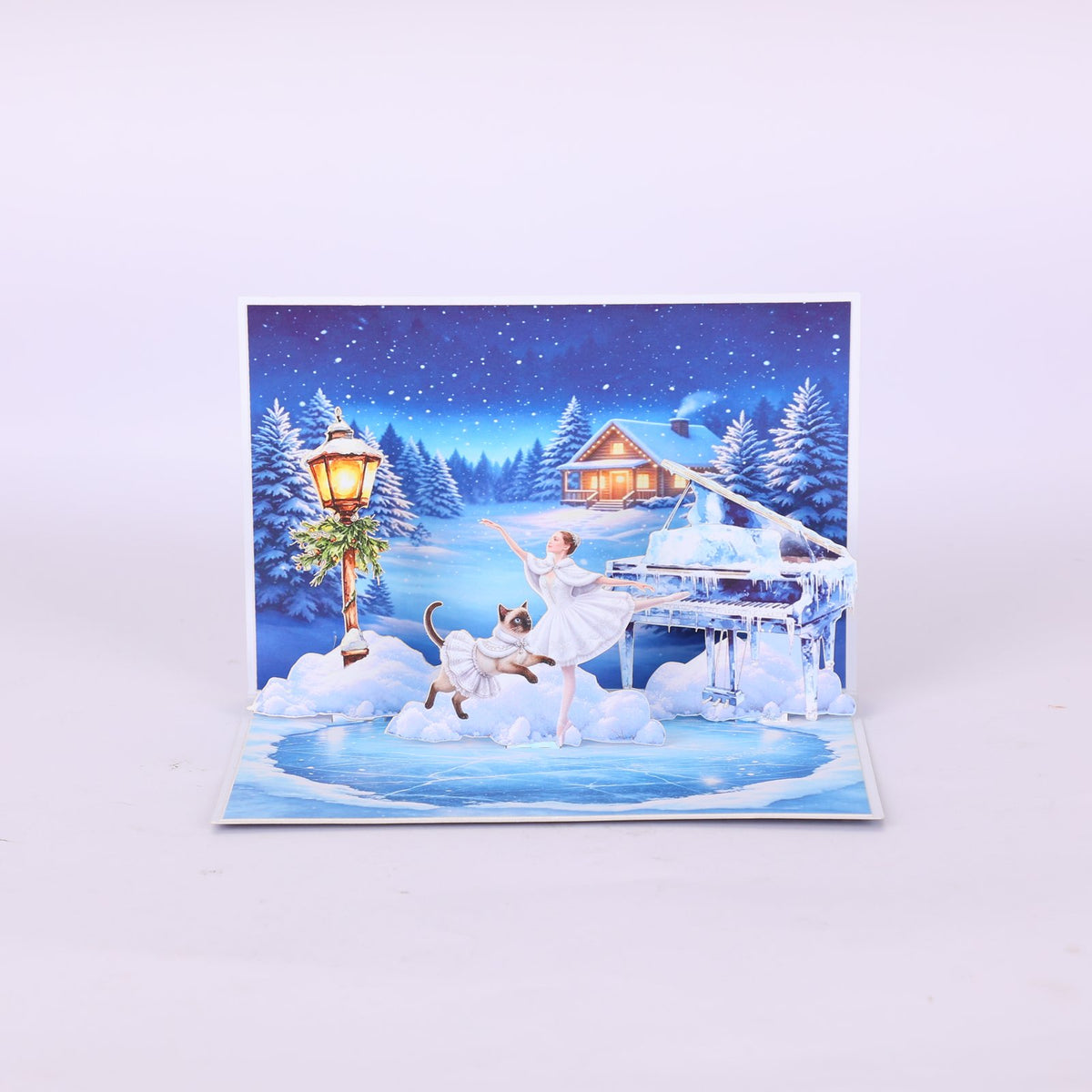 Winter Ballet Greeting Card