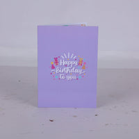 Cat Birthday 3D Pop Up Card