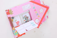 Cozy Birthday Cake Cradle 3D Pop Up Card