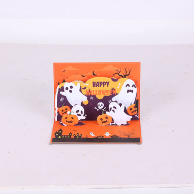 Halloween 90° 3D Pop Up Card