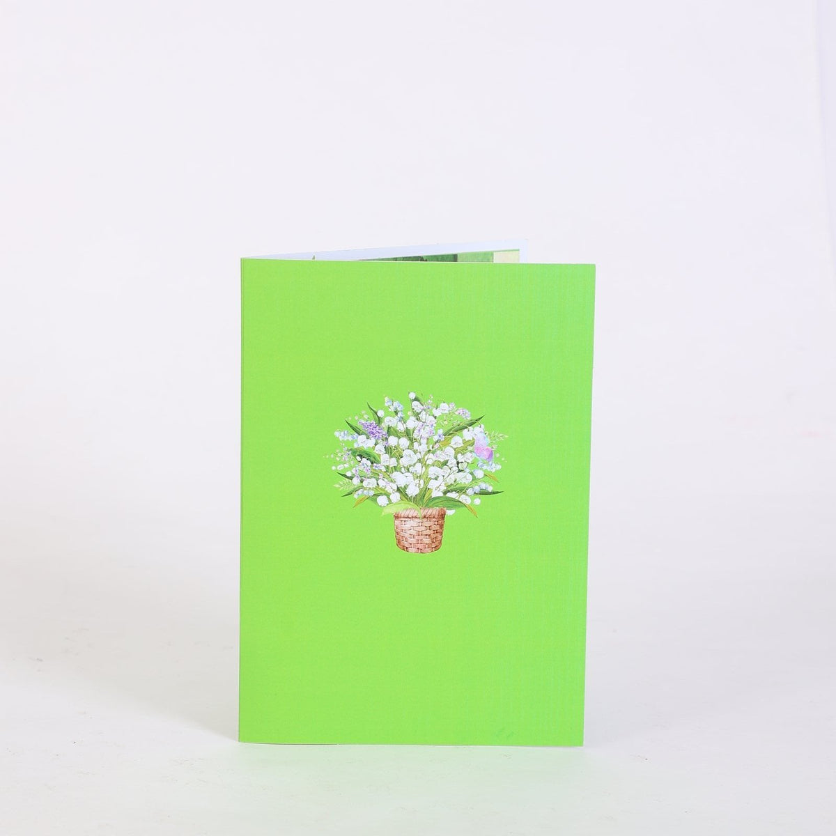 Hydrangea Bouquet Flip Pop Up Card