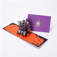 Halloween Castle 3D Pop Up Card
